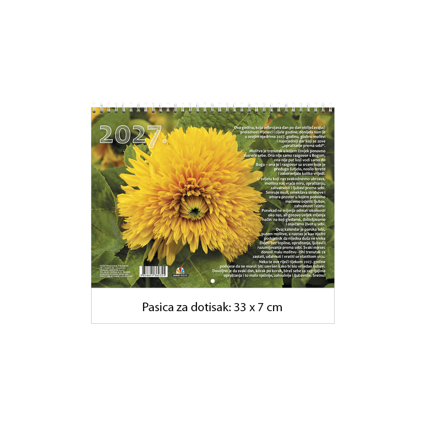 163 Kalendar M Cvijeće