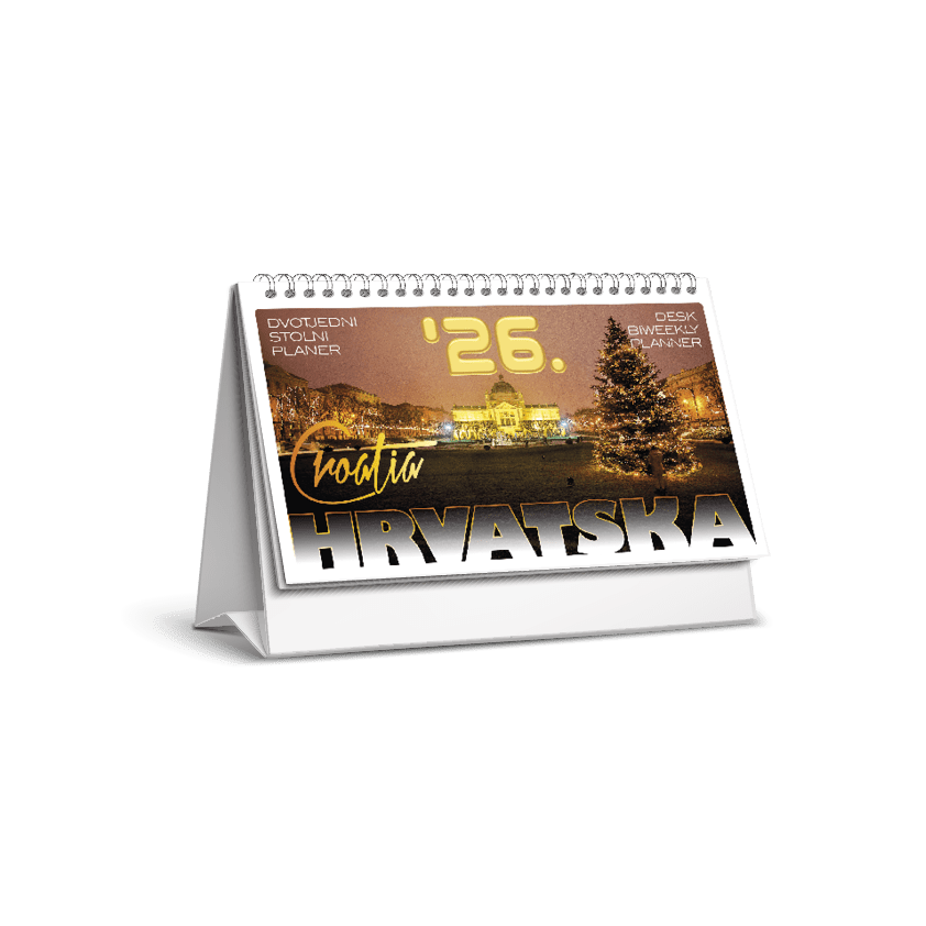 480 Stolni Planer Dvotjednik