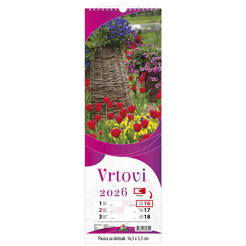 437 Kalendar V Vrtovi